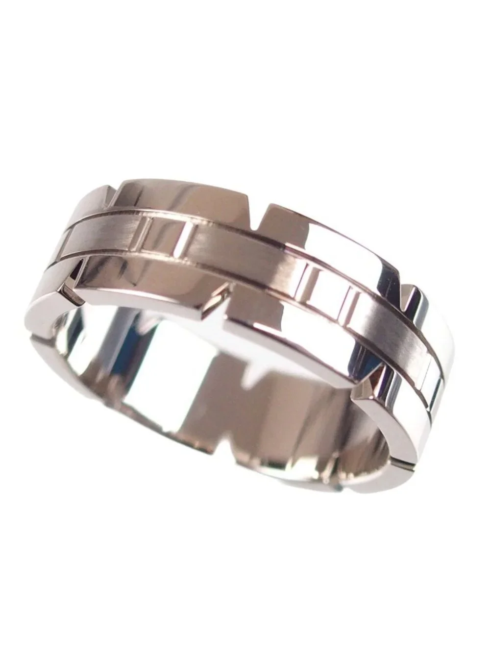 Cartier Tank Francaise White Gold 18K 61 Ring